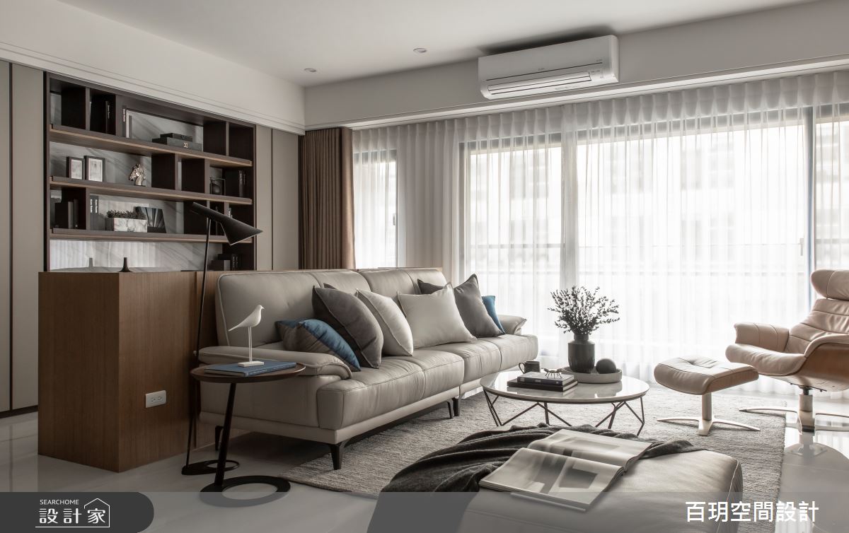 89坪新成屋(5年以下)＿現代風客廳案例圖片＿百玥空間設計＿百玥_熙暖之7