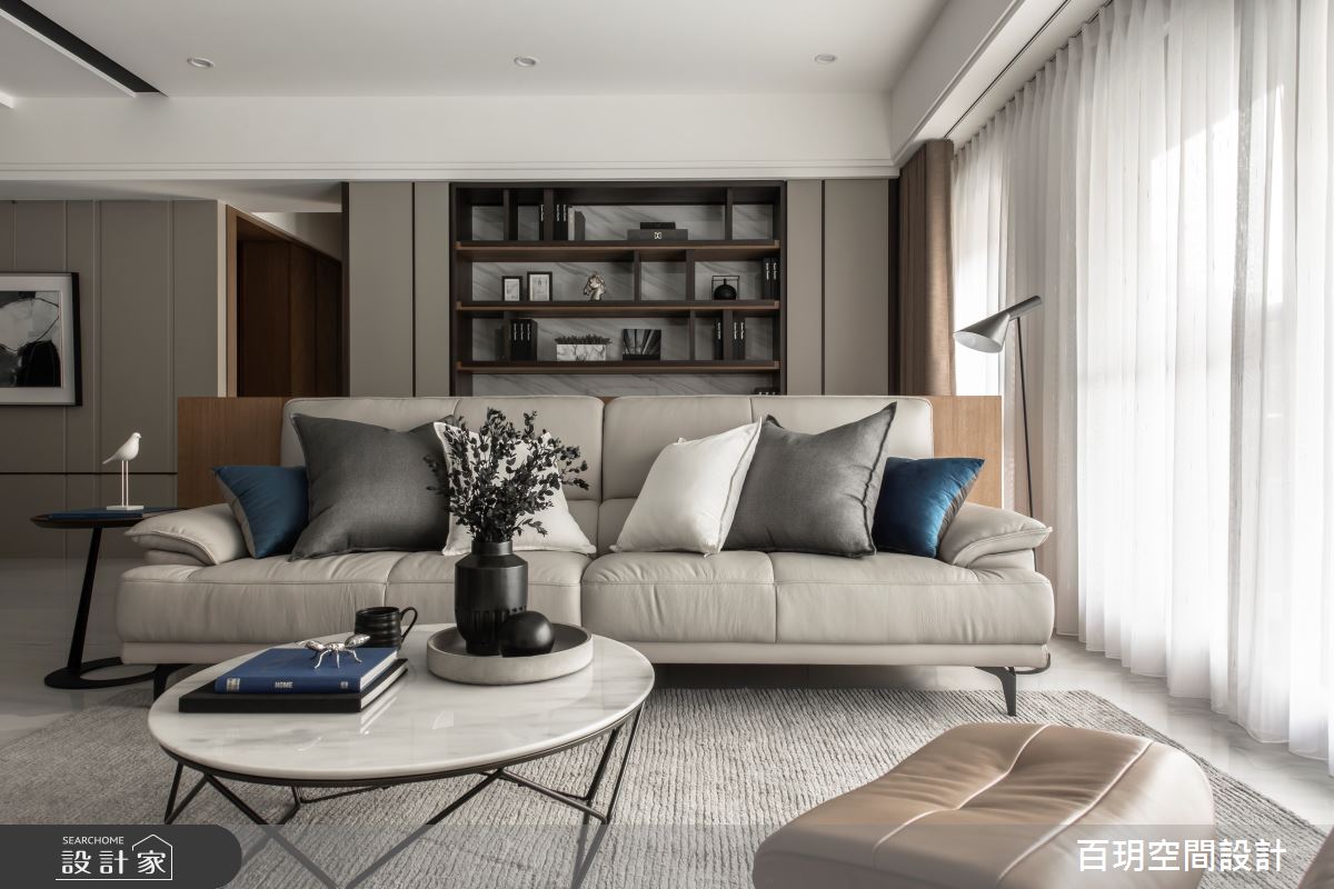 89坪新成屋(5年以下)＿現代風客廳案例圖片＿百玥空間設計＿百玥_熙暖之8