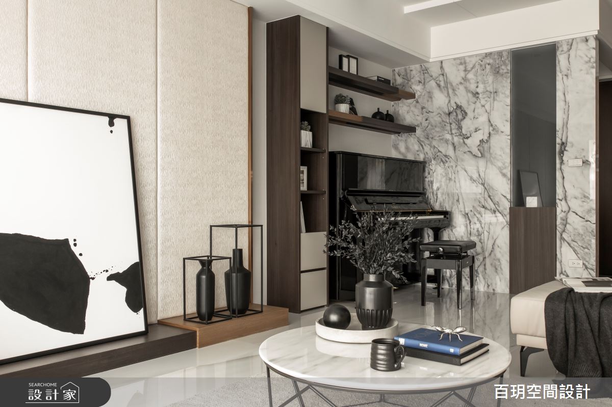 89坪新成屋(5年以下)＿現代風客廳案例圖片＿百玥空間設計＿百玥_熙暖之4