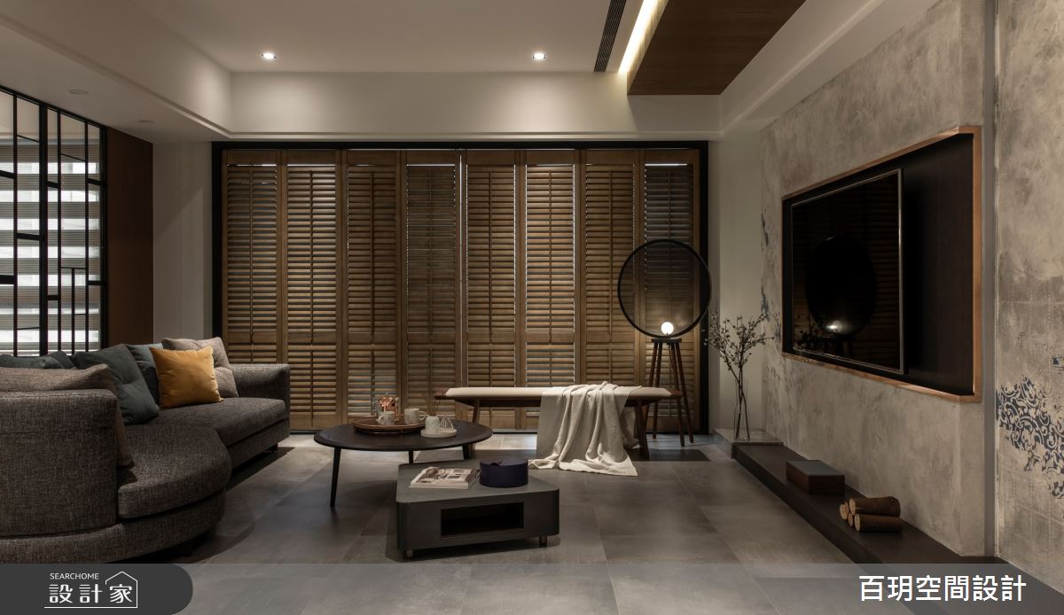 109坪新成屋(5年以下)＿工業風客廳案例圖片＿百玥空間設計＿百玥_拾光之3