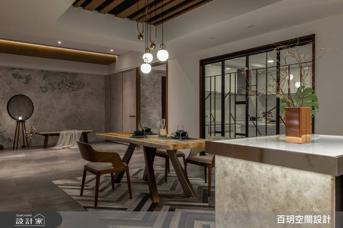 109坪新成屋(5年以下)＿工業風餐廳廚房吧檯案例圖片＿百玥空間設計＿百玥_拾光之16
