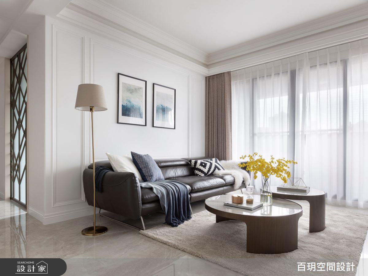 75坪新成屋(5年以下)＿新古典客廳案例圖片＿百玥空間設計＿百玥_第凡內早餐之6