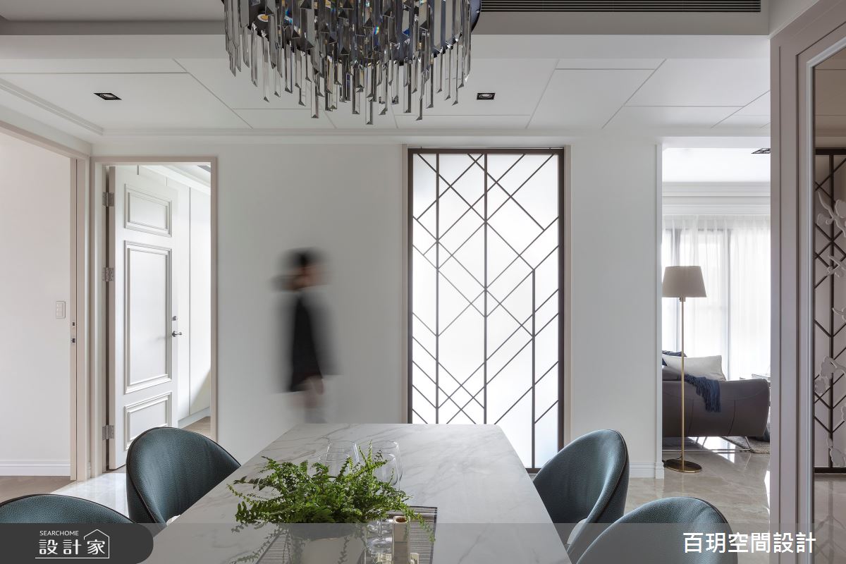 75坪新成屋(5年以下)＿新古典餐廳案例圖片＿百玥空間設計＿百玥_第凡內早餐之11