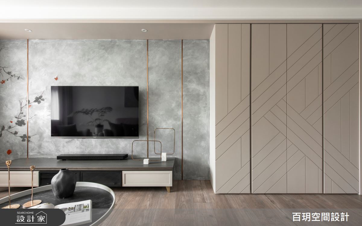 50坪中古屋(5~15年)＿混搭風客廳案例圖片＿百玥空間設計＿百玥_蕭邦狂想曲之1