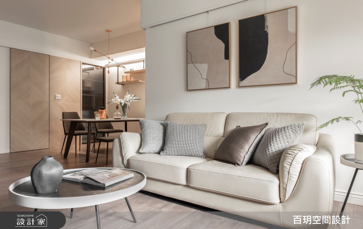 50坪中古屋(5~15年)＿混搭風客廳餐廳案例圖片＿百玥空間設計＿百玥_蕭邦狂想曲之6