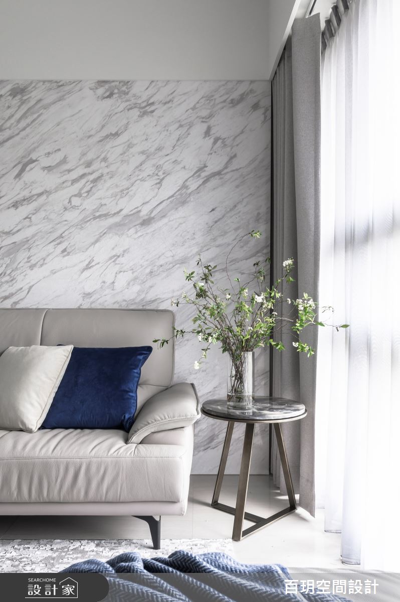 48坪新成屋(5年以下)＿現代風客廳案例圖片＿百玥空間設計＿百玥_青花瓷之5