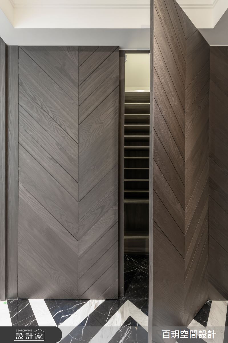 152坪中古屋(5~15年)＿現代風玄關案例圖片＿百玥空間設計＿百玥_隱．園之2