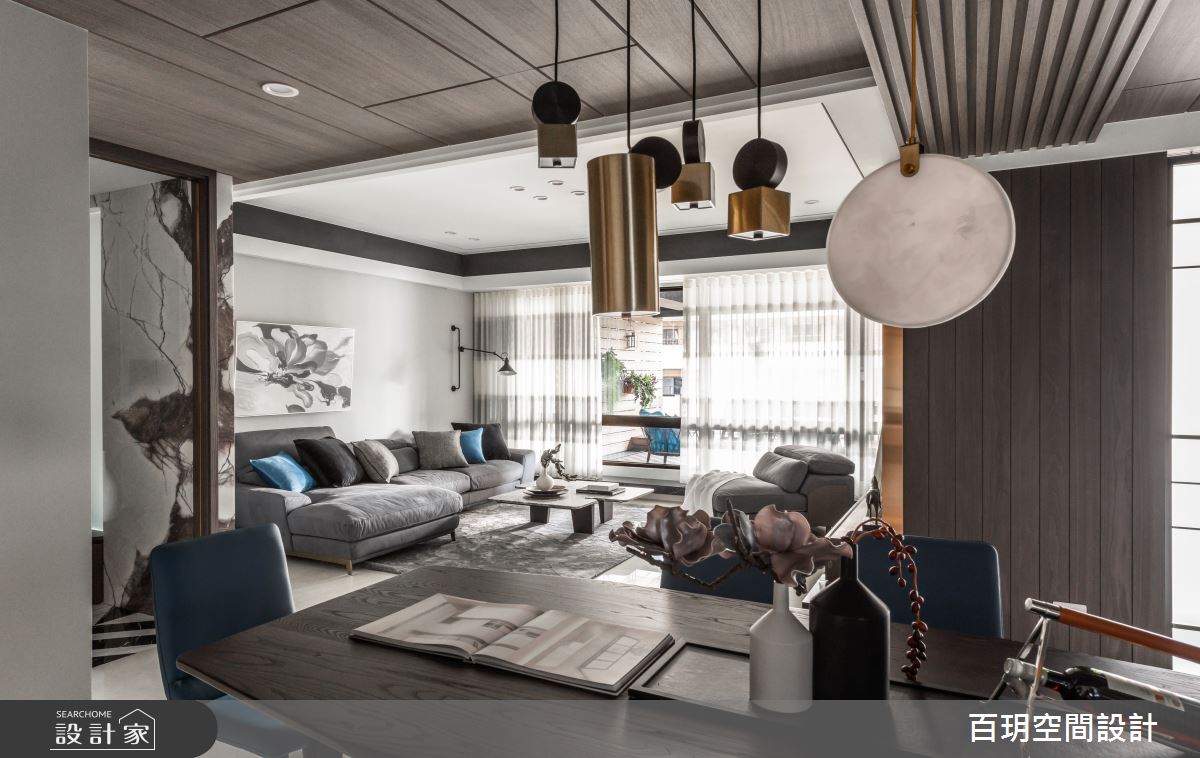 152坪中古屋(5~15年)＿現代風客廳餐廳案例圖片＿百玥空間設計＿百玥_隱．園之19