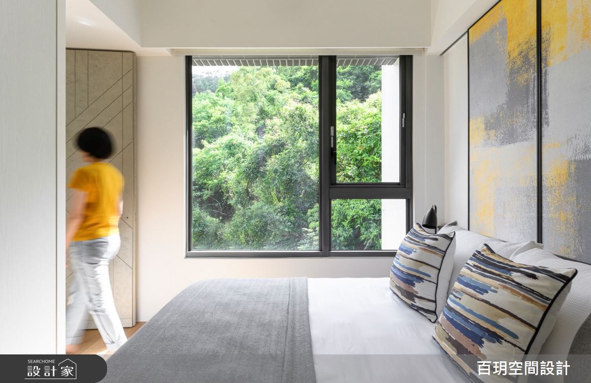48坪新成屋(5年以下)＿混搭風臥室案例圖片＿百玥空間設計＿百玥_檸檬氣泡水之18