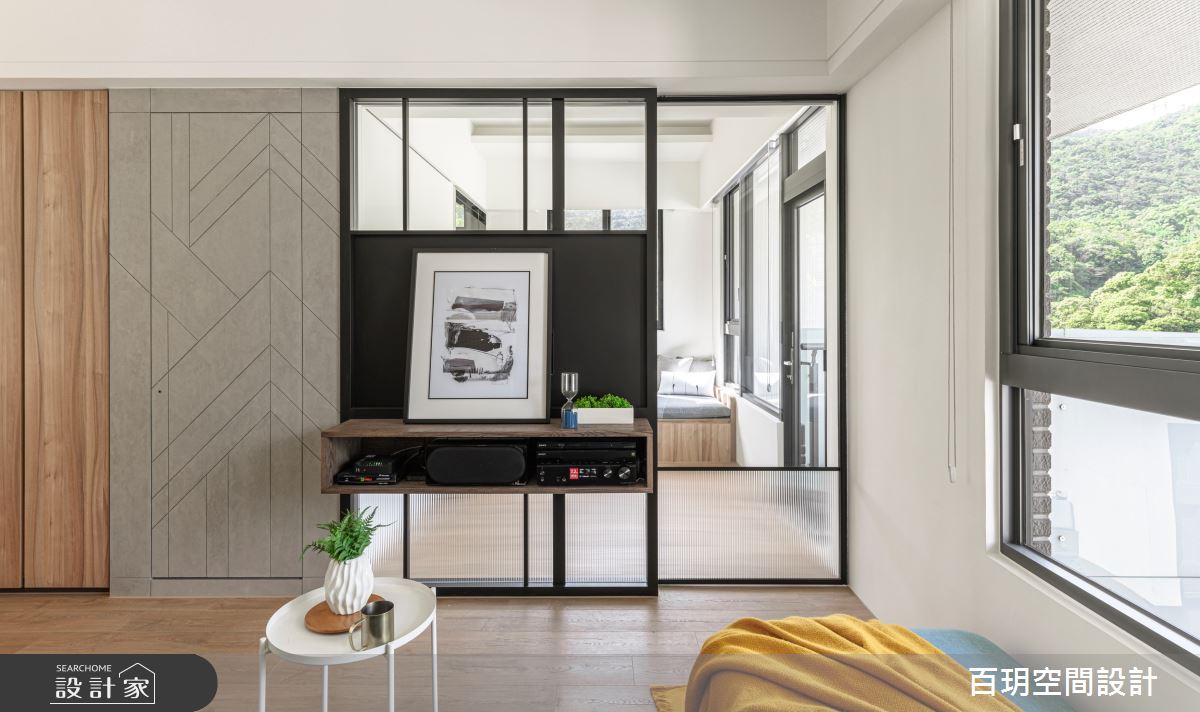 48坪新成屋(5年以下)＿混搭風客廳案例圖片＿百玥空間設計＿百玥_檸檬氣泡水之19