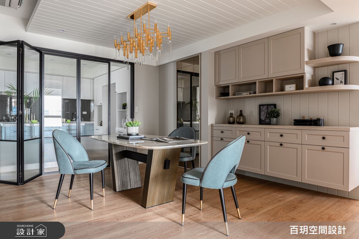 89坪中古屋(5~15年)＿美式風餐廳案例圖片＿百玥空間設計＿百玥_午後馬卡龍之11