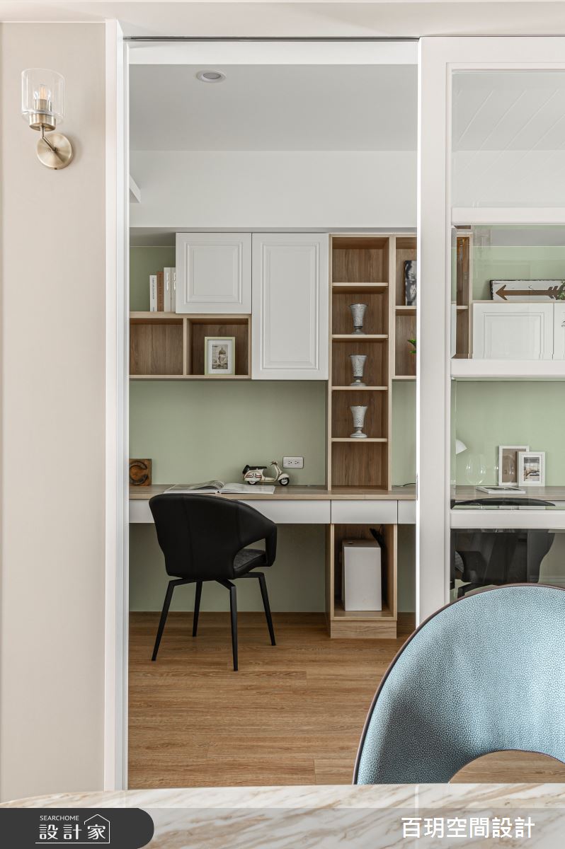 89坪中古屋(5~15年)＿美式風書房案例圖片＿百玥空間設計＿百玥_午後馬卡龍之15