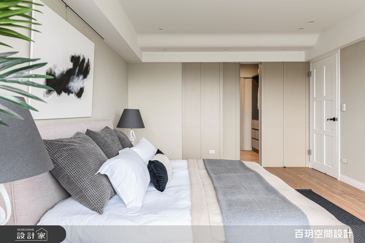 89坪中古屋(5~15年)＿美式風臥室更衣間案例圖片＿百玥空間設計＿百玥_午後馬卡龍之19