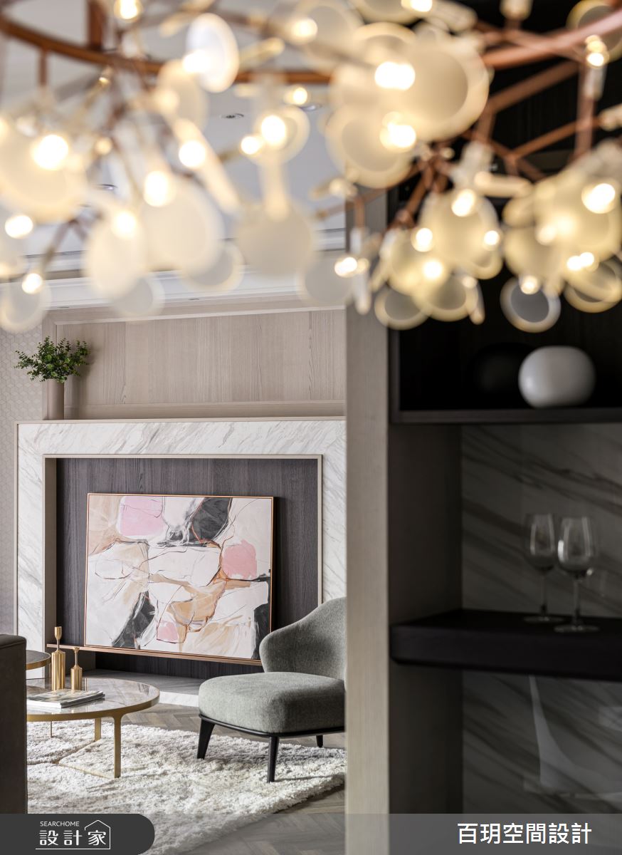 63坪新成屋(5年以下)＿美式風客廳案例圖片＿百玥空間設計＿百玥_不會褪色的美之10