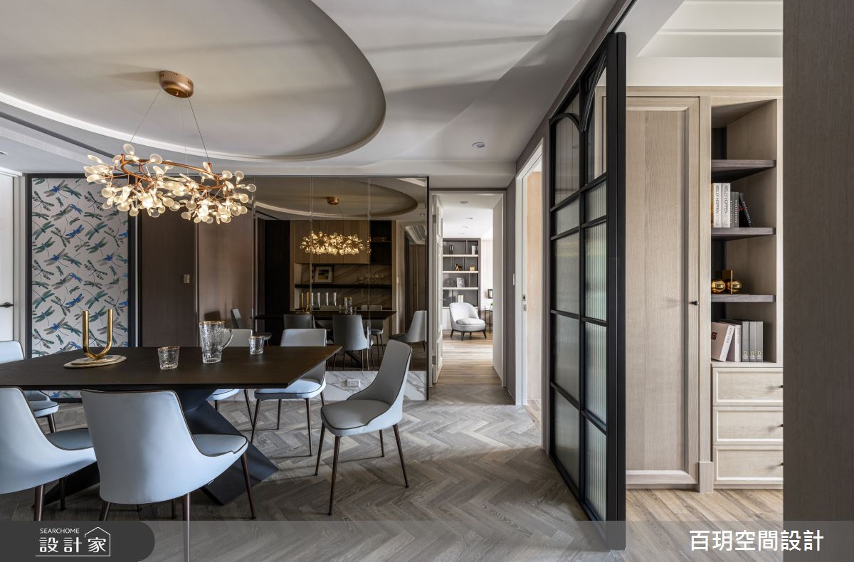 63坪新成屋(5年以下)＿美式風餐廳案例圖片＿百玥空間設計＿百玥_不會褪色的美之12