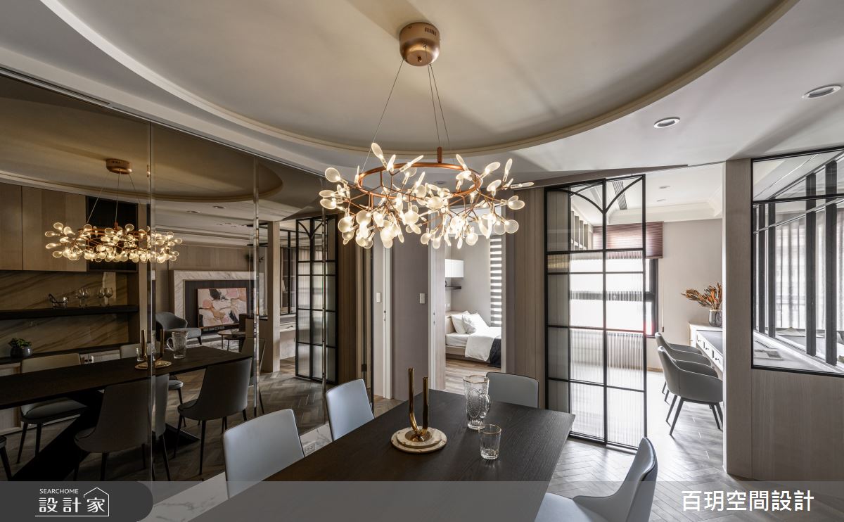 63坪新成屋(5年以下)＿美式風餐廳案例圖片＿百玥空間設計＿百玥_不會褪色的美之13