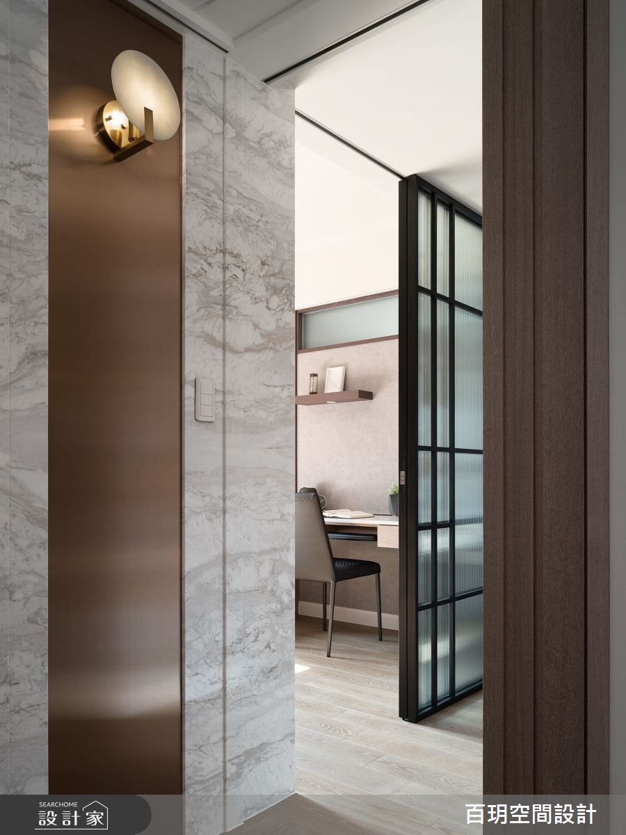 65坪新成屋(5年以下)＿現代風書房案例圖片＿百玥空間設計＿百玥_金盞  花之10