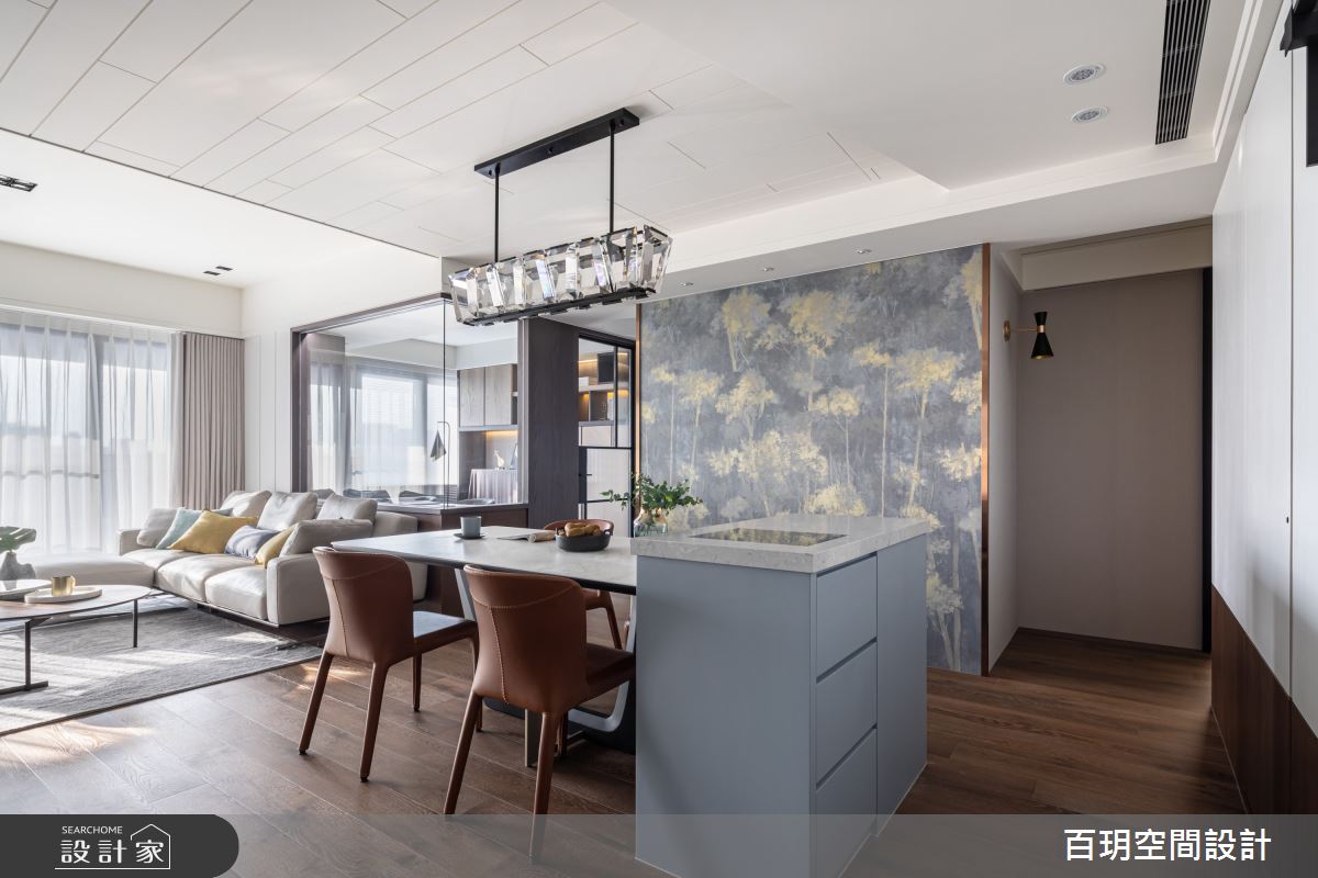 89坪新成屋(5年以下)＿現代風客廳餐廳案例圖片＿百玥空間設計＿百玥_朗之10