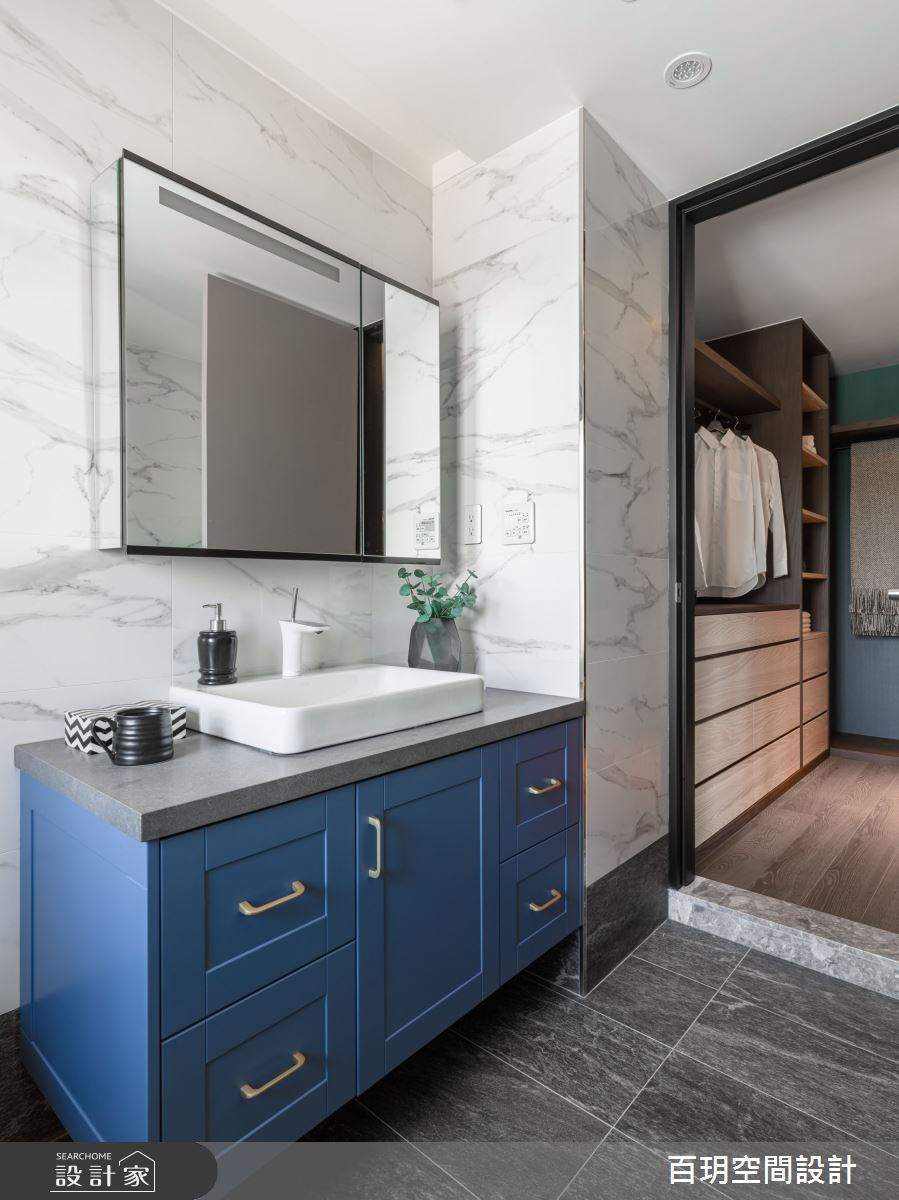 89坪新成屋(5年以下)＿現代風更衣間浴室案例圖片＿百玥空間設計＿百玥_朗之20
