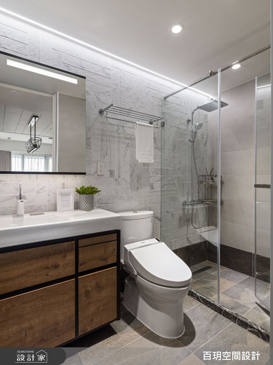 89坪新成屋(5年以下)＿現代風浴室案例圖片＿百玥空間設計＿百玥_朗之23