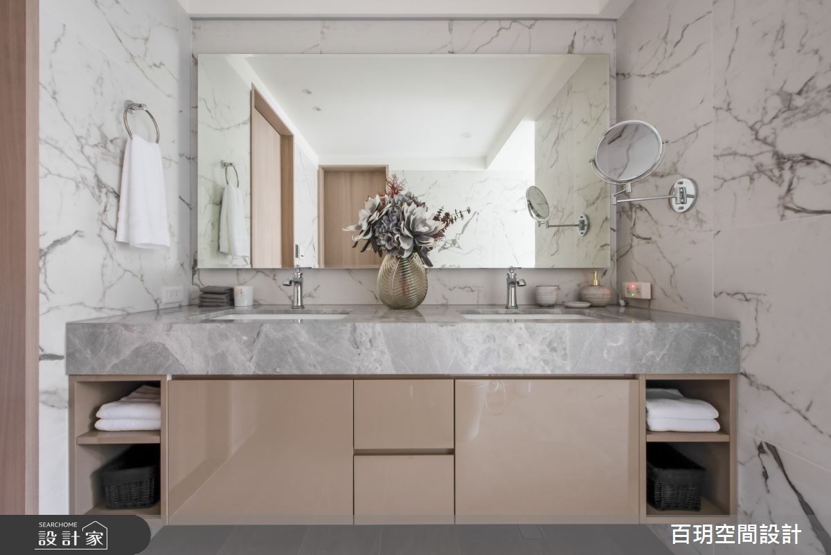 77坪新成屋(5年以下)＿現代風浴室案例圖片＿百玥空間設計＿百玥_杏花開之13