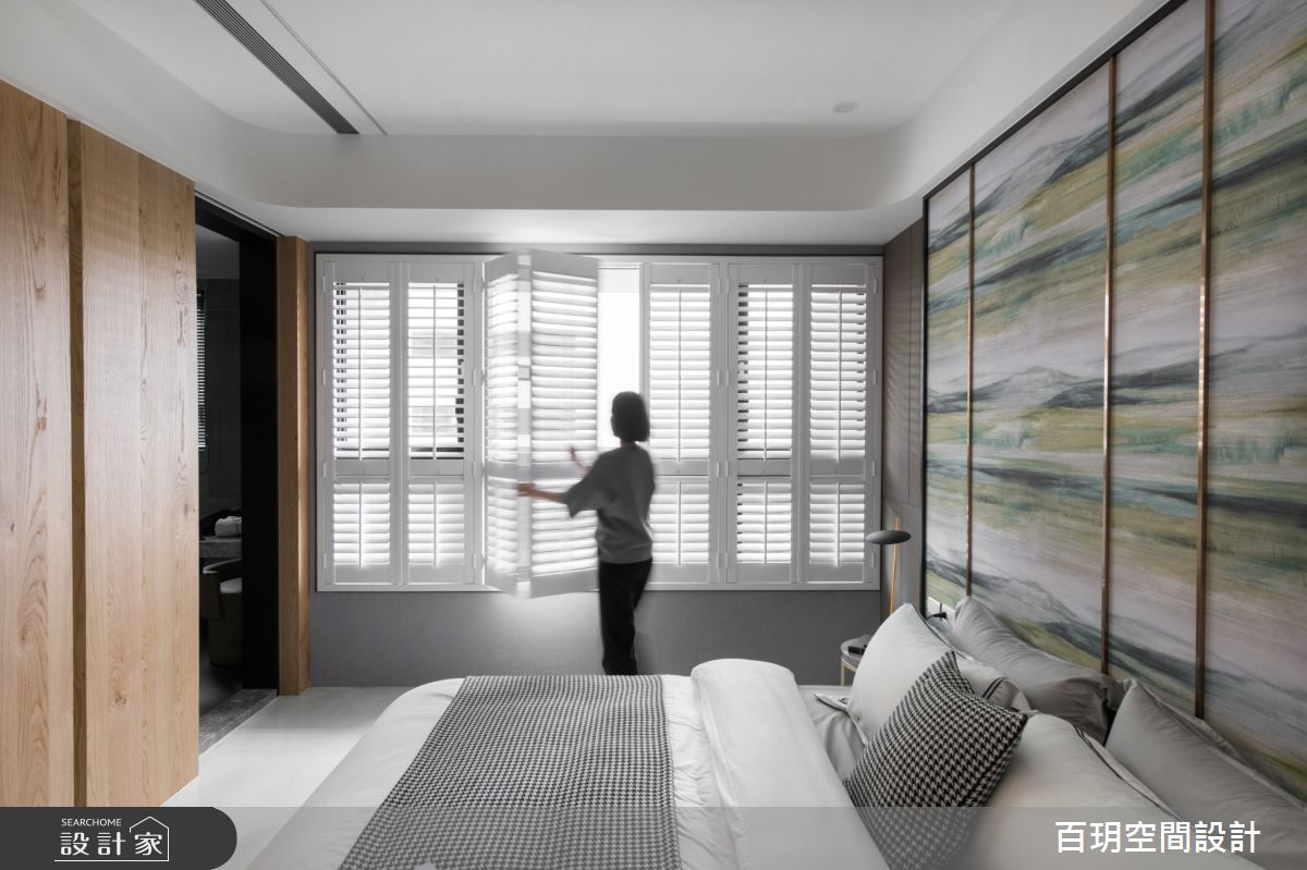 75坪新成屋(5年以下)＿人文禪風臥室案例圖片＿百玥空間設計＿百玥_翡翠檸檬之19