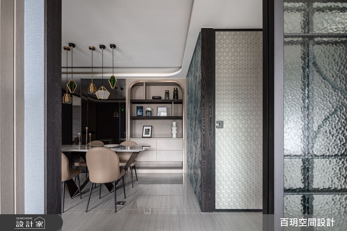 75坪新成屋(5年以下)＿簡約風餐廳案例圖片＿百玥空間設計＿百玥_迷迭香之2