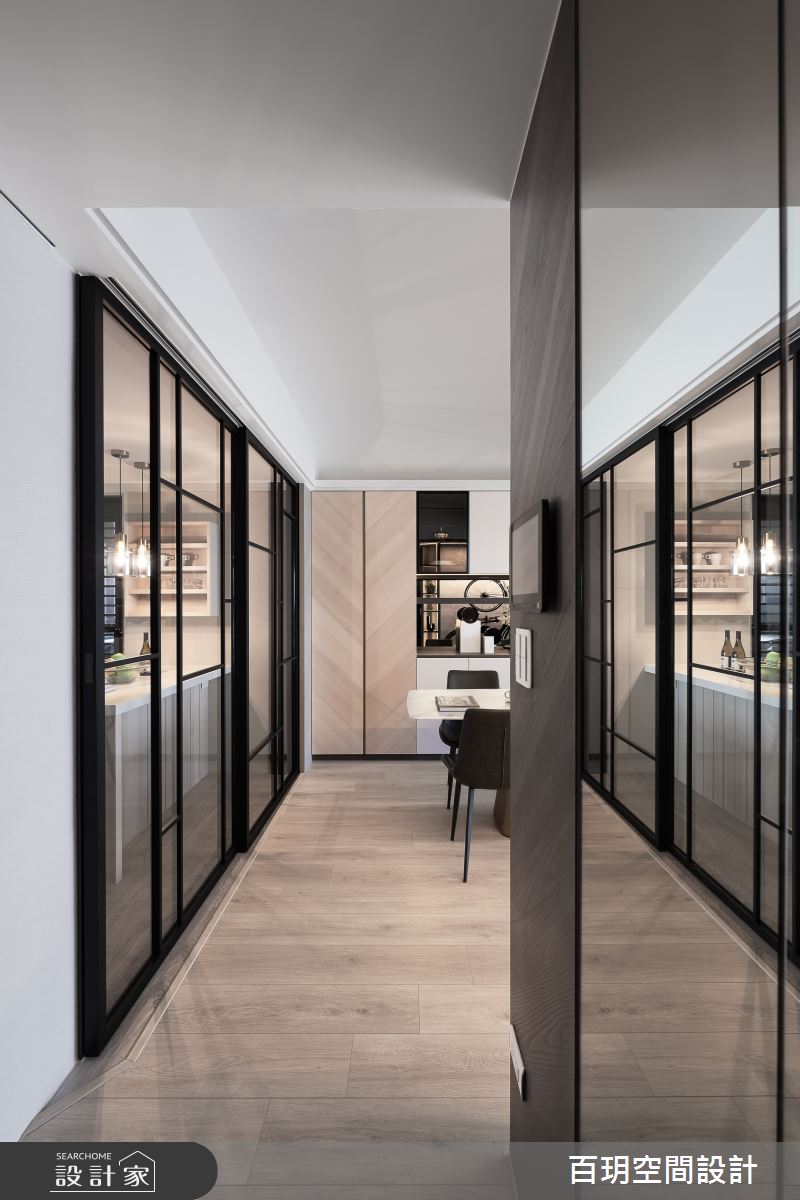 62坪新成屋(5年以下)＿現代風玄關案例圖片＿百玥空間設計＿百玥_波特小姐之2