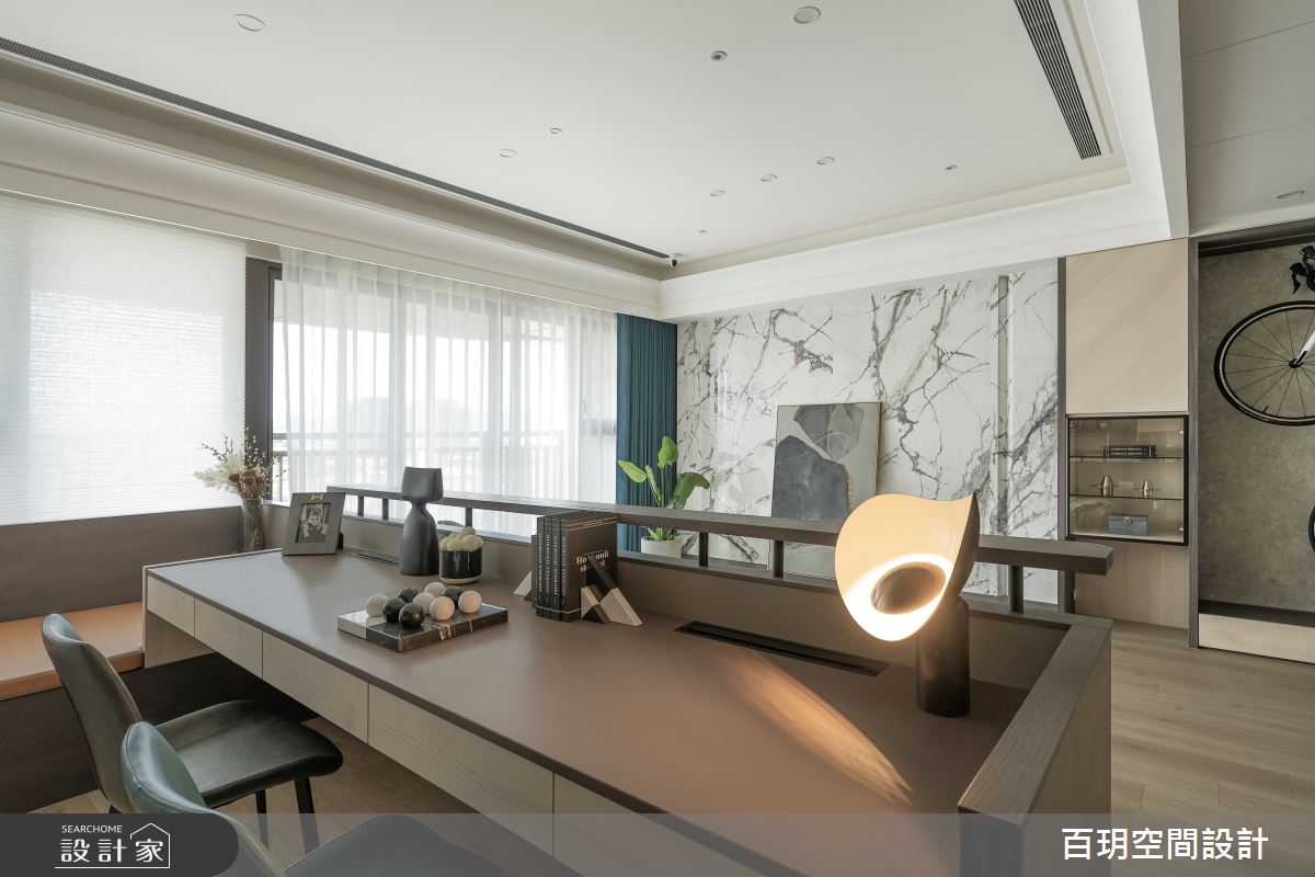 62坪新成屋(5年以下)＿現代風書房工作區案例圖片＿百玥空間設計＿百玥_波特小姐之12