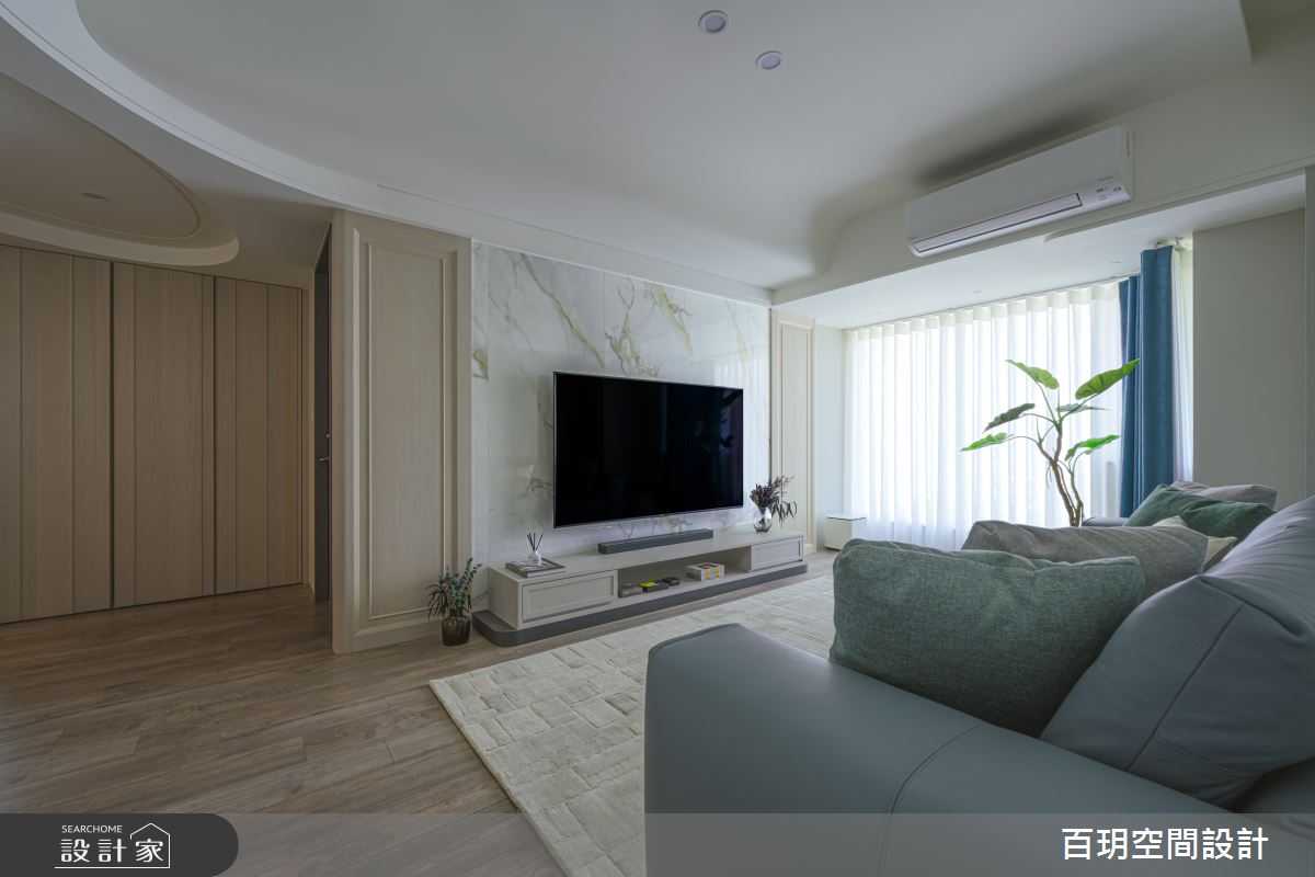 53坪老屋(16~30年)＿現代風客廳案例圖片＿百玥空間設計＿百玥_A.JAZZ之3