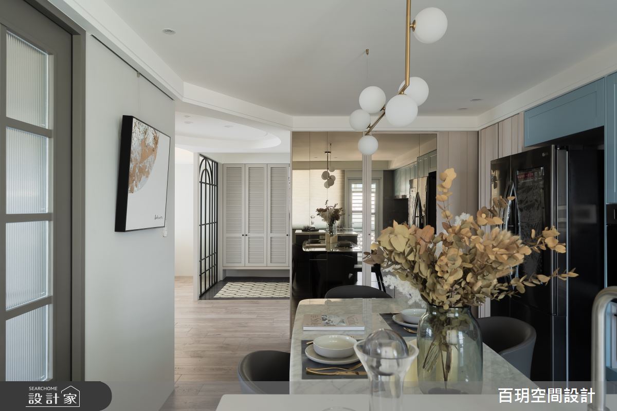 53坪老屋(16~30年)＿現代風餐廳廚房中島案例圖片＿百玥空間設計＿百玥_A.JAZZ之10