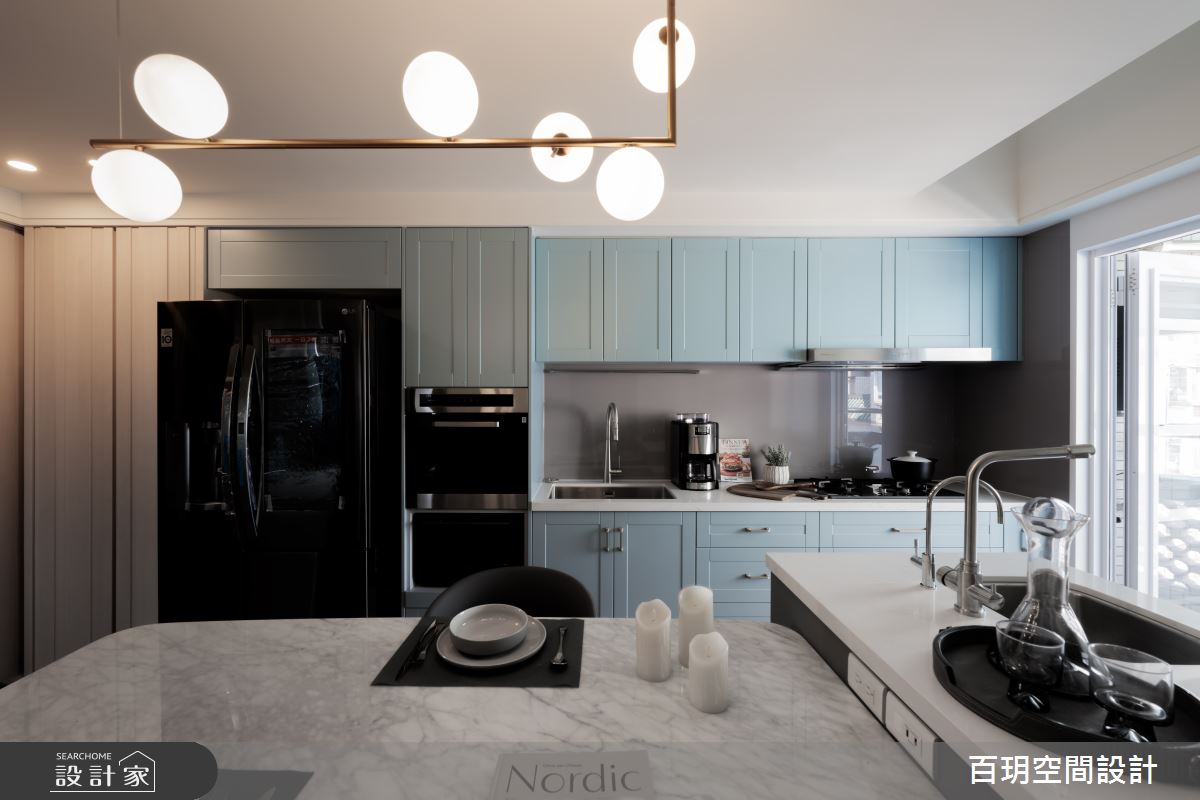 53坪老屋(16~30年)＿現代風餐廳廚房中島案例圖片＿百玥空間設計＿百玥_A.JAZZ之14