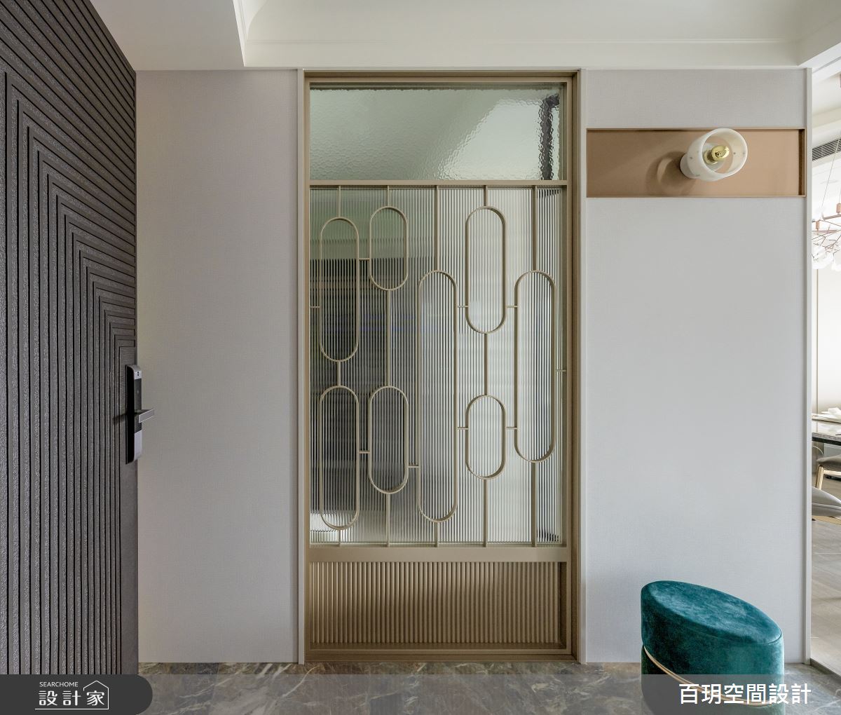 72坪新成屋(5年以下)＿混搭風玄關案例圖片＿百玥空間設計＿百玥_白色檸檬之1