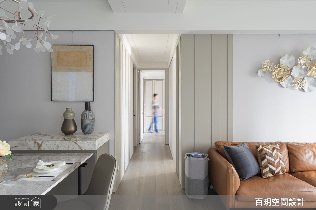 72坪新成屋(5年以下)＿混搭風客廳餐廳案例圖片＿百玥空間設計＿百玥_白色檸檬之8