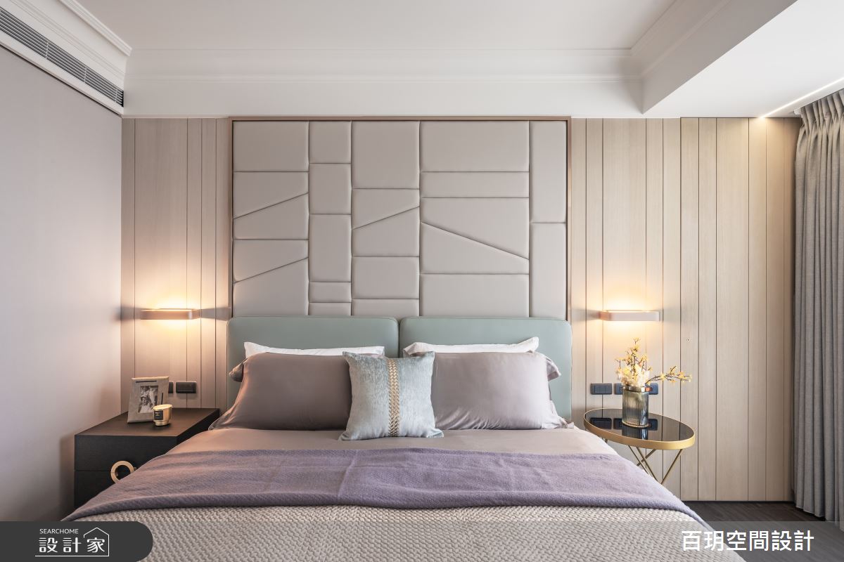 61坪新成屋(5年以下)＿現代風臥室案例圖片＿百玥空間設計＿百玥_輕.桂妃之6