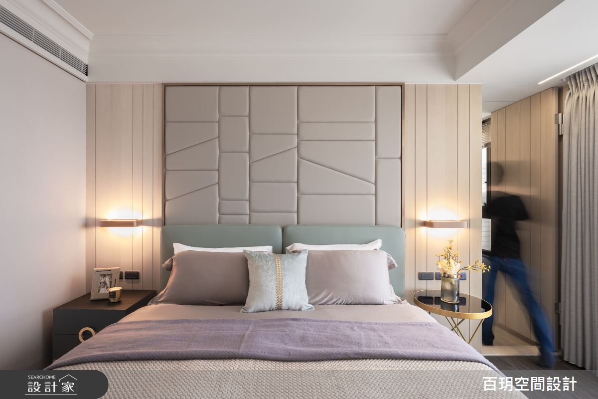 61坪新成屋(5年以下)＿現代風臥室案例圖片＿百玥空間設計＿百玥_輕.桂妃之7