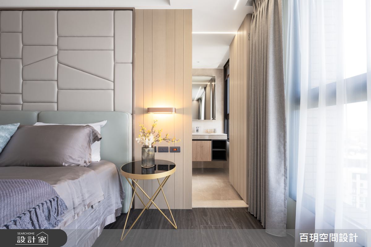 61坪新成屋(5年以下)＿現代風臥室更衣間案例圖片＿百玥空間設計＿百玥_輕.桂妃之8