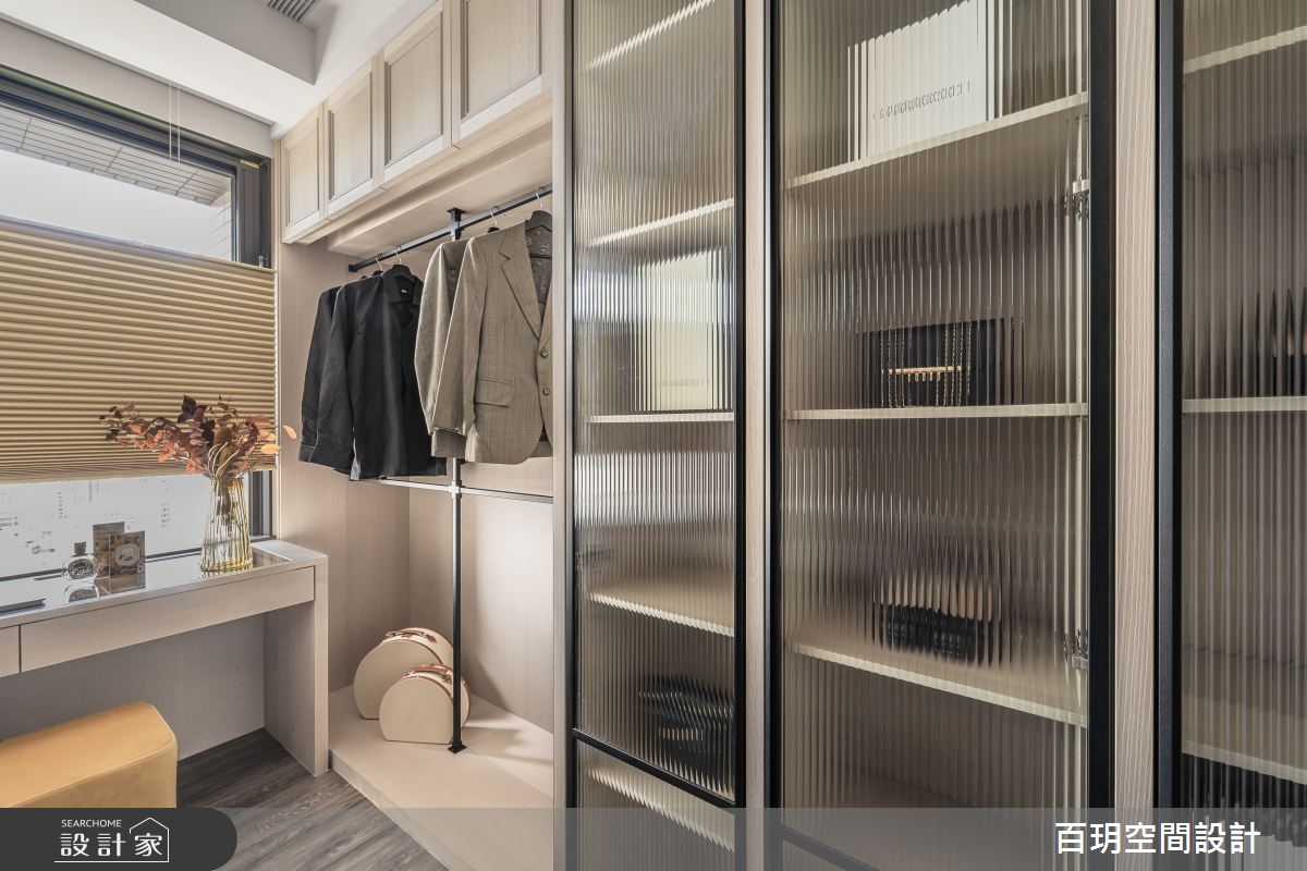 61坪新成屋(5年以下)＿現代風更衣間案例圖片＿百玥空間設計＿百玥_輕.桂妃之13