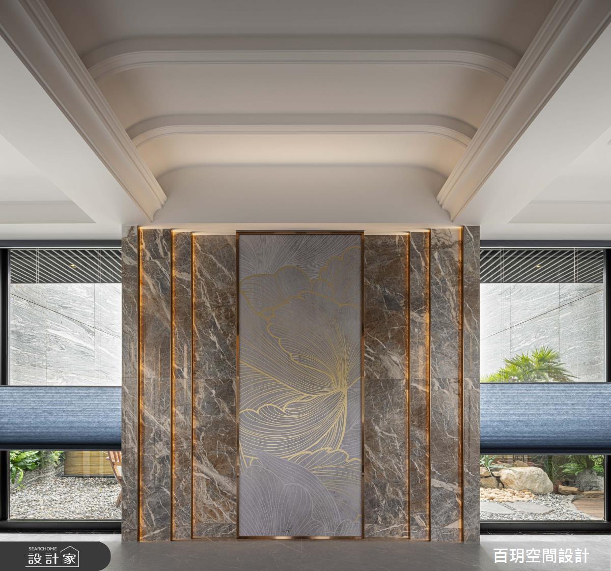 103坪新成屋(5年以下)＿現代風玄關走廊案例圖片＿百玥空間設計＿百玥_禧之4