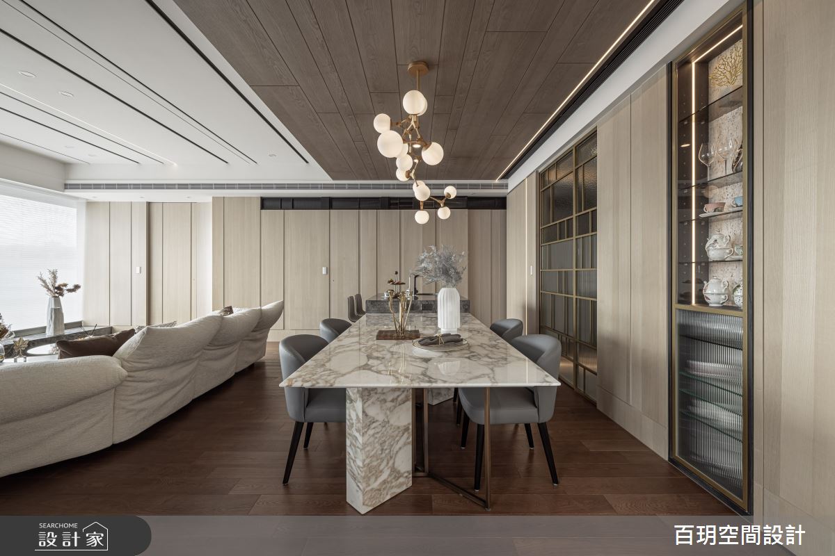 103坪新成屋(5年以下)＿現代風餐廳案例圖片＿百玥空間設計＿百玥_禧之6