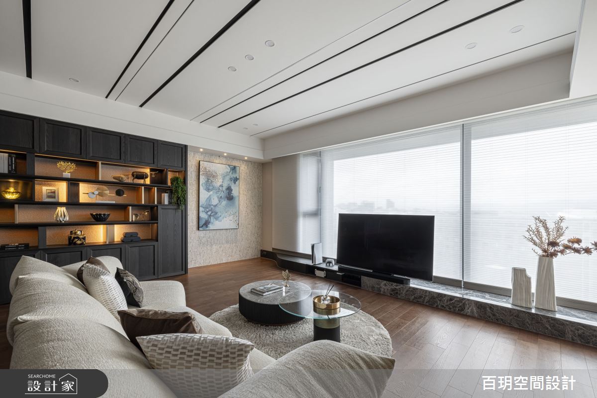 103坪新成屋(5年以下)＿現代風客廳案例圖片＿百玥空間設計＿百玥_禧之15