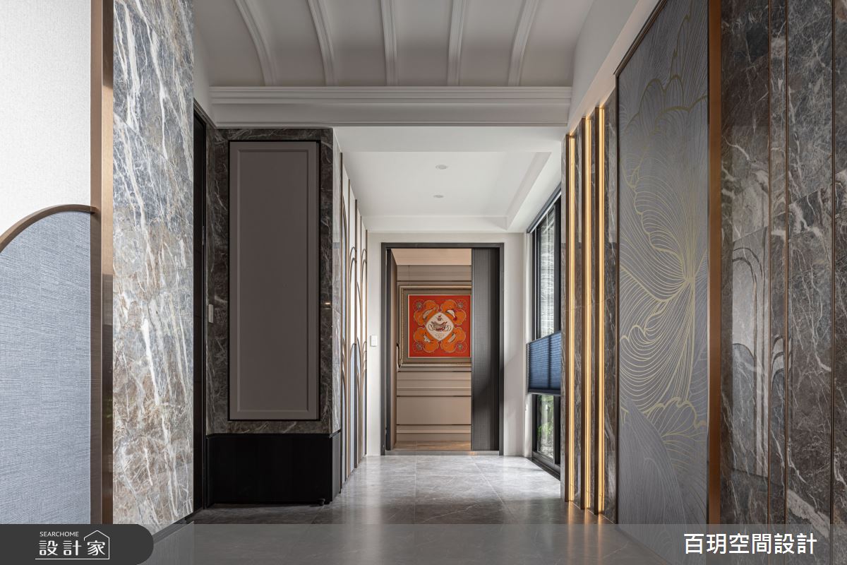 103坪新成屋(5年以下)＿現代風走廊案例圖片＿百玥空間設計＿百玥_禧之23