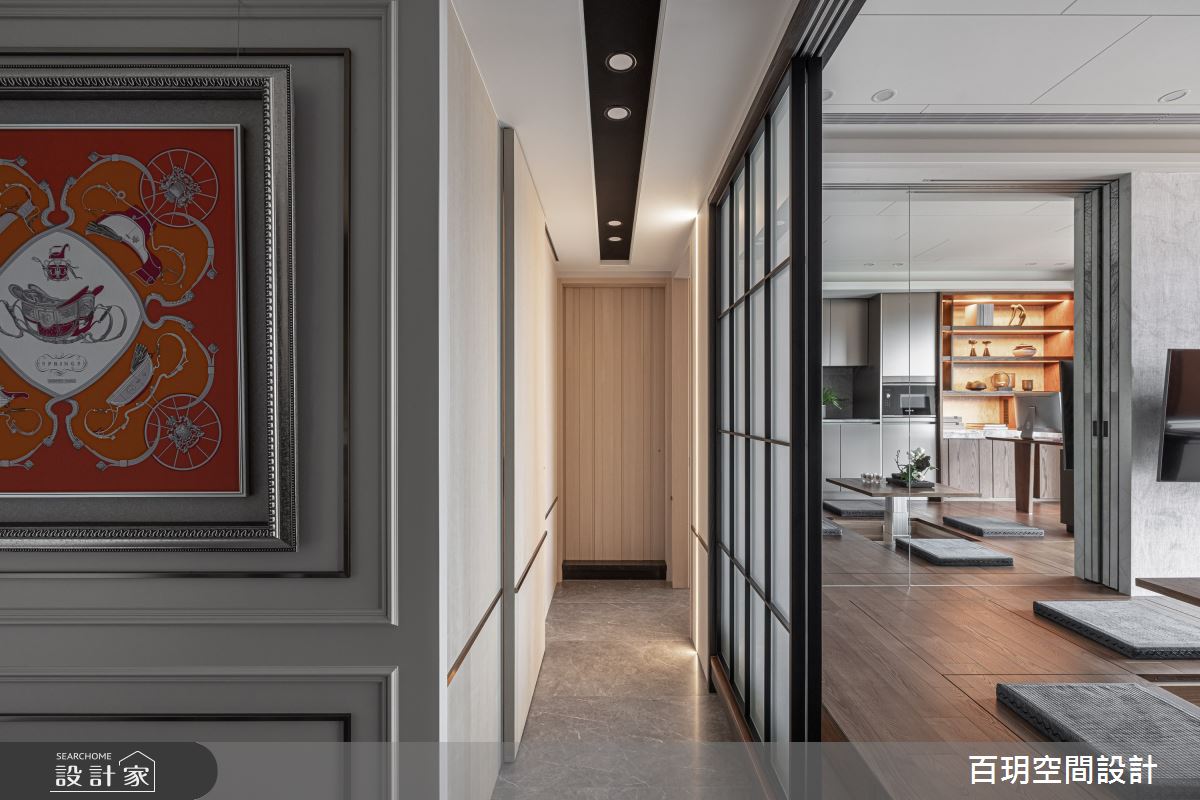 103坪新成屋(5年以下)＿現代風和室走廊案例圖片＿百玥空間設計＿百玥_禧之25