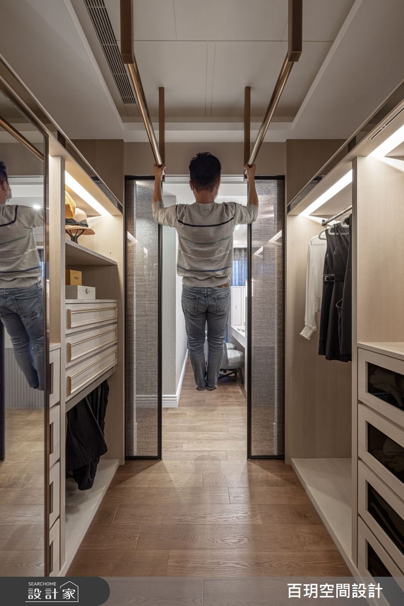 103坪新成屋(5年以下)＿現代風更衣間案例圖片＿百玥空間設計＿百玥_禧之38
