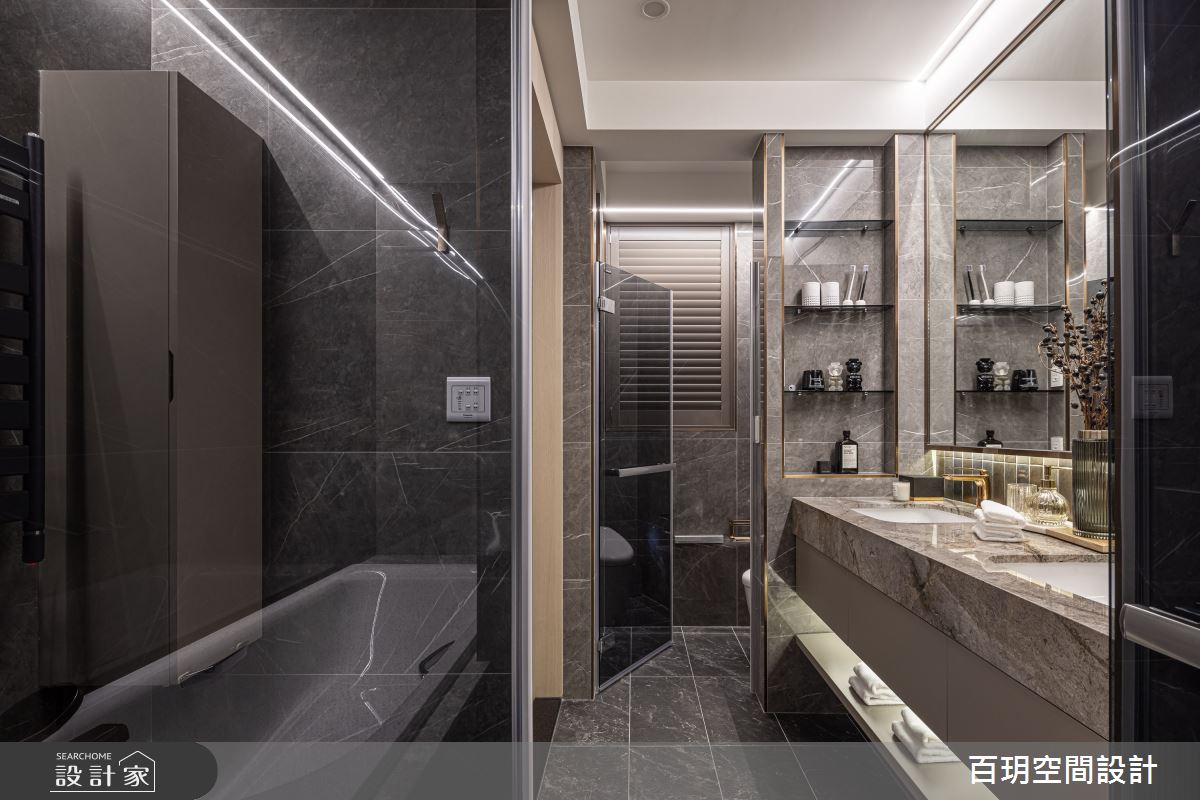 103坪新成屋(5年以下)＿現代風浴室案例圖片＿百玥空間設計＿百玥_禧之42