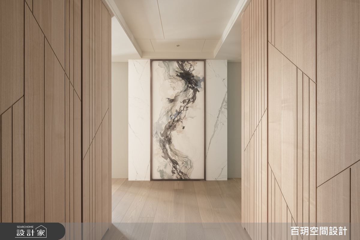108坪新成屋(5年以下)＿現代風走廊案例圖片＿百玥空間設計＿百玥_山嵐之14