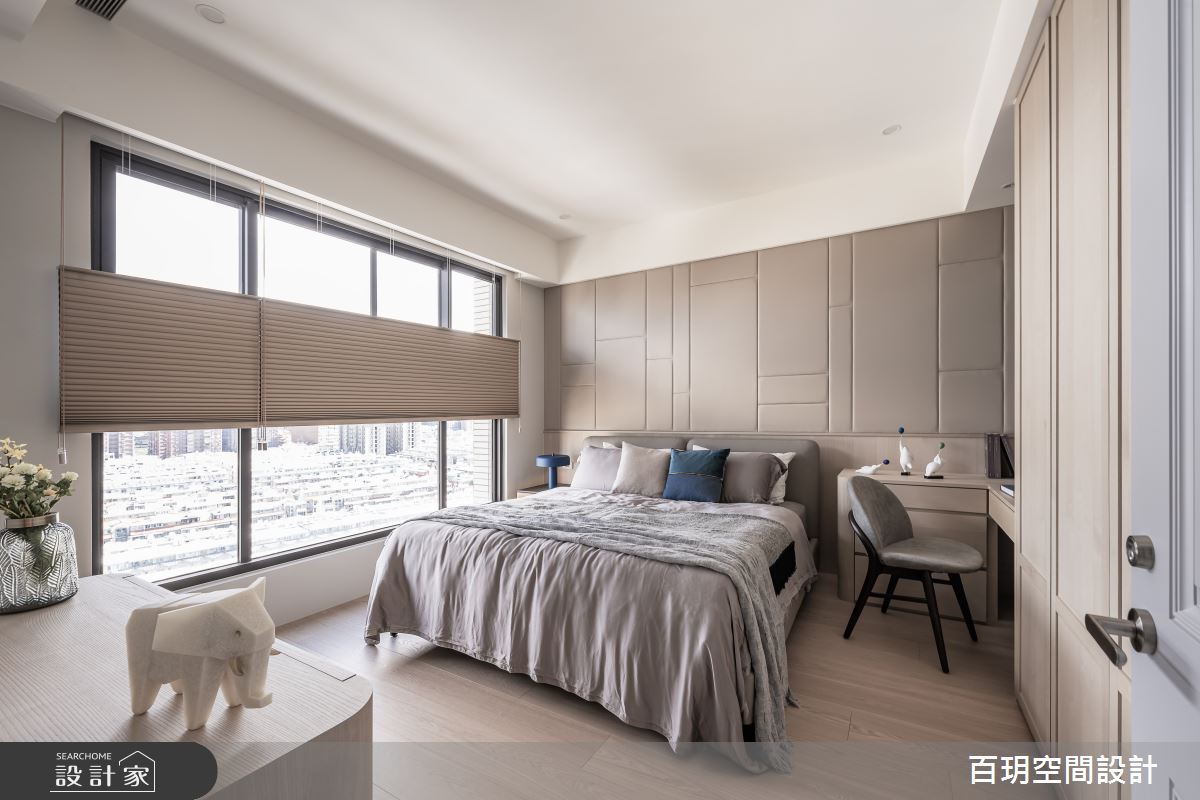 108坪新成屋(5年以下)＿現代風臥室案例圖片＿百玥空間設計＿百玥_山嵐之15