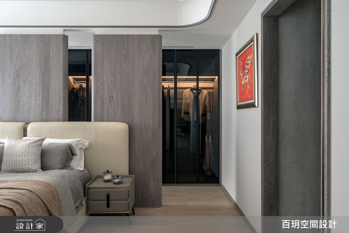 138坪新成屋(5年以下)＿混搭風臥室更衣間案例圖片＿百玥空間設計＿百玥_蘭心花之16