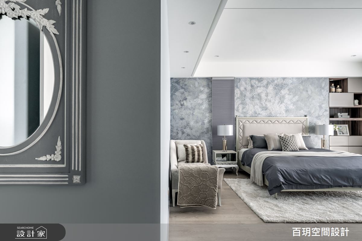 138坪新成屋(5年以下)＿混搭風臥室案例圖片＿百玥空間設計＿百玥_蘭心花之17