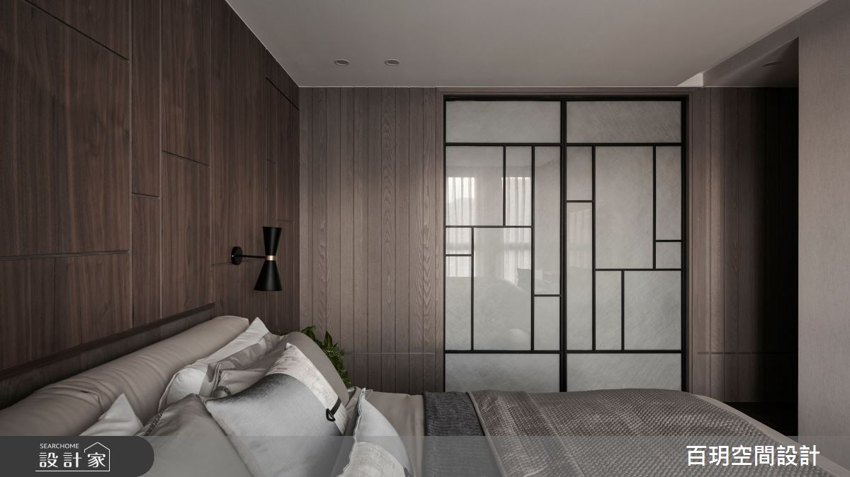 136坪新成屋(5年以下)＿現代風臥室案例圖片＿百玥空間設計＿百玥_高帽紳士之18
